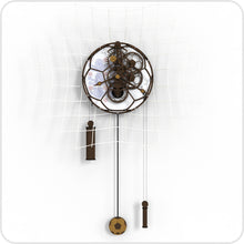 Load image into Gallery viewer, Football clock fine art