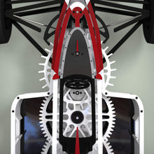 Load image into Gallery viewer, F1 Car Fine Art Wall Clock