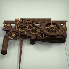 Load image into Gallery viewer, burrell showmans engine clock viewed from underside