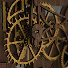 Load image into Gallery viewer, showmans engine clock escapement mechanism with pallets and seconds face