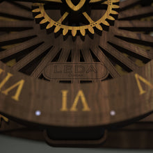 Load image into Gallery viewer, LEDA logo etched onto the rear wheel spokes of the showmans engine