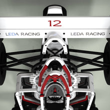Load image into Gallery viewer, View of the chassis and seconds hand of the Formula One Wall Clock