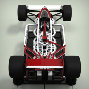 F1 Car Fine Art Wall Clock