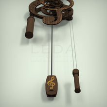 Load image into Gallery viewer, Treble clef clock pendulum