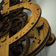 Load image into Gallery viewer, Treble clef mechanical sculpture and art